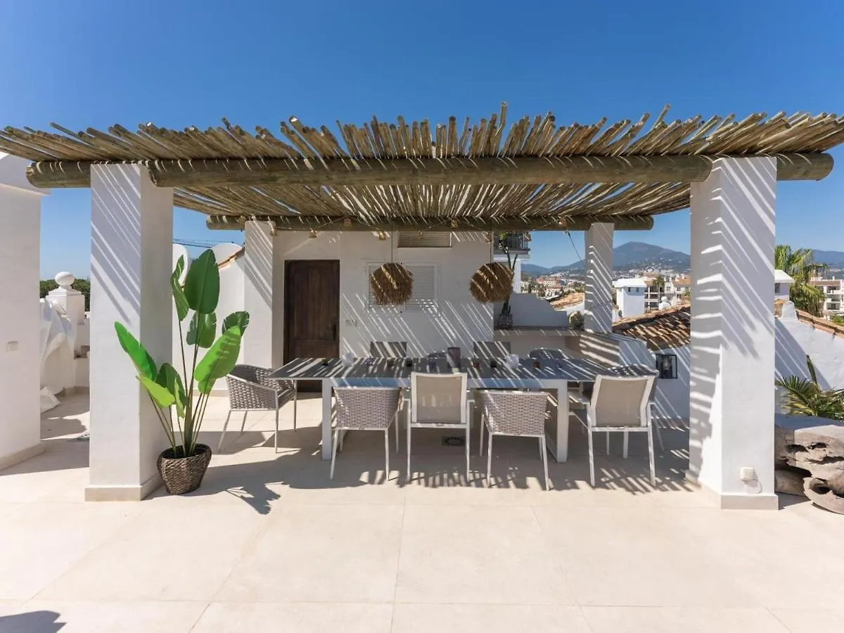 Castiglione Luxury Beachfront Duplex Penthouse Marbella Apartment