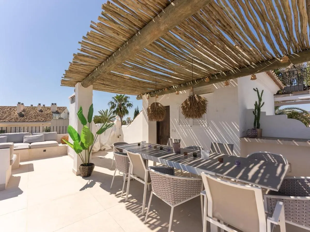 Apartment Castiglione Luxury Beachfront Duplex Penthouse Marbella